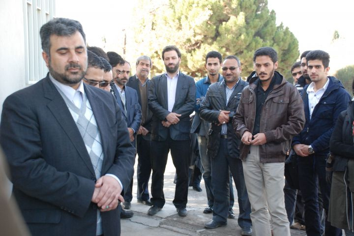 1391/10/03 یکشنبه افتتاحیه ساختمان انجمن های علمی